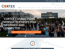 Tablet Screenshot of cortexstl.com